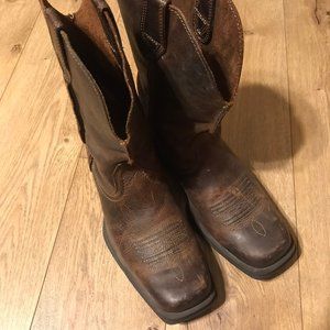 48 hour sale! ARIAT Men's Rambler Wide Square Toe  Western Boot